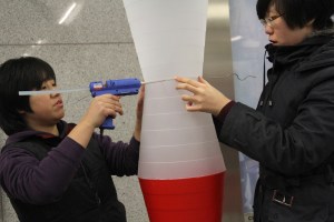 Relight Design decorate Beijing subway station